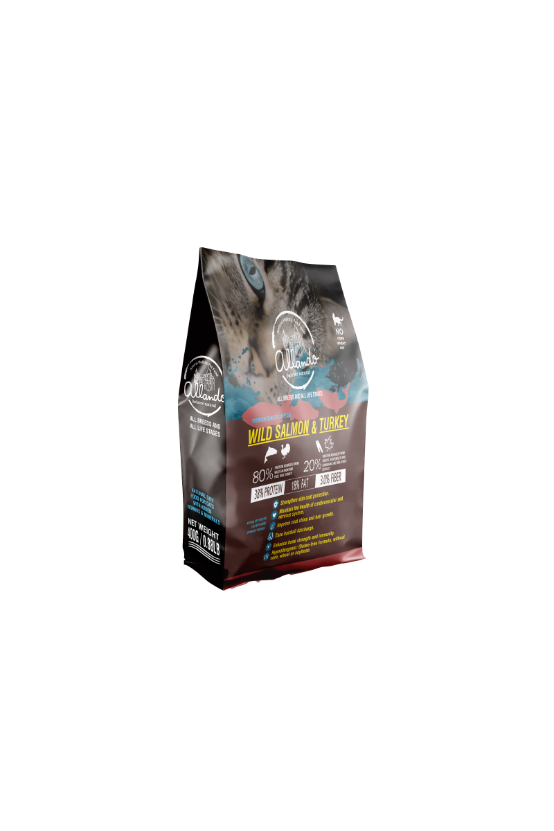 1111活動_乾糧買大送小 / 野生鮭魚+火雞肉